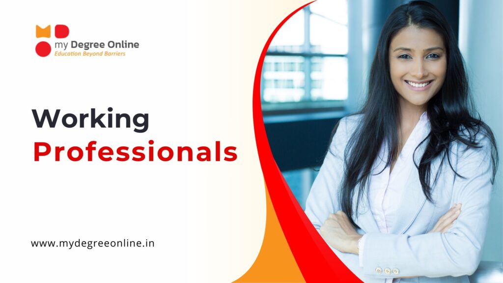 Working Professionals -Who Can Benefit from Online Education in India