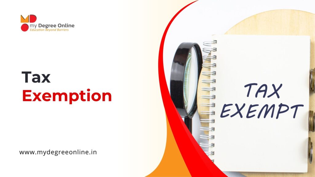 tax Exemption - my degree online